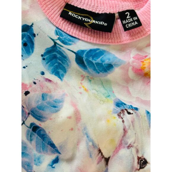 Rock Your Kid Unicorn Dress Size 2 EUC - Picture 4 of 5